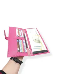 چرم برش لیزر کیف دسته چک - چرماویز