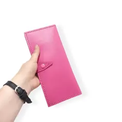 چرم برش لیزر کیف دسته چک - چرماویز