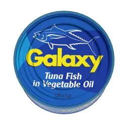 کنسرو ماهی تن در روغن گالکسی - 180 گرم