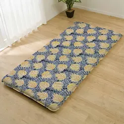 تشک مهمان چیداری طرح پارادایس یک نفره سایز 195×100 سانتی متر به همراه روبالشی - چیداری