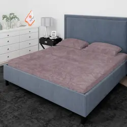 روتختی ترک طرح پتینه یاسی بنفش دونفره