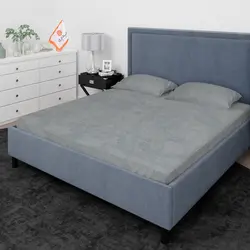 روتختی ترک طرح پتینه آبی سرمه ای یک نفره