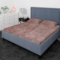 روتختی ترک طرح پتینه گلبهی صورتی دونفره