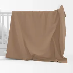 پارچه ملحفه میکرو رنگ نسکافه ای