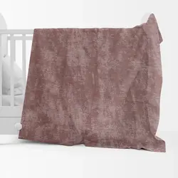 پارچه پنبه ای ترک طرح پتینه رنگ گلبهی