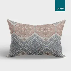 روبالشی چیداری طرح قصر بسته دو عددی