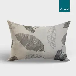 بالش چیداری طرح پر