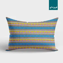 روبالشی چیداری طرح گبه بسته دو عددی