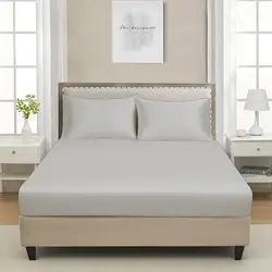 سرویس روتختی میکرو چیداری نقره ای یک نفره سه تکه+لحاف