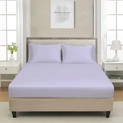 سرویس روتختی کاوری دورنگ چیداری یاسی بنفش یک نفره سه تکه