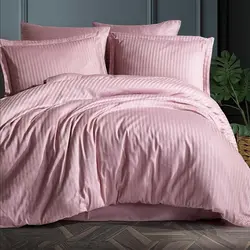 سرویس روتختی کاوری چیداری هتلی گلبهی دو نفره چهار تکه