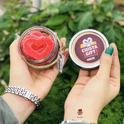 پاستیل شکری طرح قلب