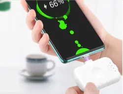 پاوربانک انگشتی - 5000 و 1000 میلی آمپر