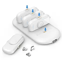 پاوربانک انگشتی - 5000 و 1000 میلی آمپر