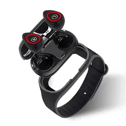 ساعت فیتنس و ایربادز Trackbuds