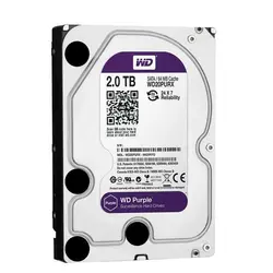 هارد اینترنال وسترن دیجیتال Western Digital Purple 2TB (سازگار-حامی-آواژنگ) - فروشگاه تجهیزات شبکه ،کامپیوتر و سیستم های حفاظتی نظارتی