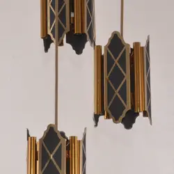 چراغ آویز سه شعله چشمه نور کد 2686/3H - دکورشاپ