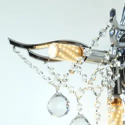 چراغ دیواری چشمه نور مدل 242 کروم - دکورشاپ فروشگاه آنلاین لوستر و دکوری