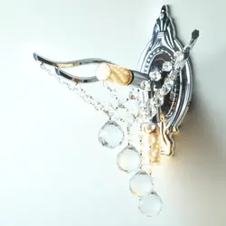 چراغ دیواری چشمه نور مدل 242 کروم - دکورشاپ فروشگاه آنلاین لوستر و دکوری