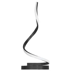 آباژور رومیزی چشمه نور مدل مدرن کد A6327/1H-BK - دکورشاپ