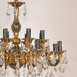 لوستر 16 شعله چشمه نور کد S3700/8 - دکورشاپ