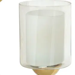 لوستر 5 شعله چشمه نور کد A824/5-G طلایی - دکورشاپ