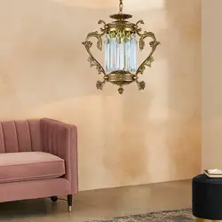 چراغ آویز دایکاست آلومینیوم چشمه نور کد S3599/13-AO آنتیک - دکورشاپ فروشگاه آنلاین لوستر و دکوری