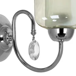 چراغ دیواری لهستانی چشمه نور مدل A812/1W-C کروم - دکورشاپ فروشگاه آنلاین لوستر و دکوری