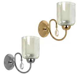 چراغ دیواری لهستانی چشمه نور مدل A812/1W-C کروم - دکورشاپ فروشگاه آنلاین لوستر و دکوری