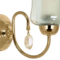 چراغ دیواری لهستانی چشمه نور مدل A811/1W-G طلایی - دکورشاپ فروشگاه آنلاین لوستر و دکوری