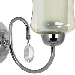 چراغ دیواری لهستانی چشمه نور مدل A811/1W-C کروم - دکورشاپ فروشگاه آنلاین لوستر و دکوری