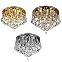 لوستر سقفی کریستالی چشمه نور کد 6638/60A آنتیک - دکورشاپ فروشگاه آنلاین لوستر و لوازم دکوری