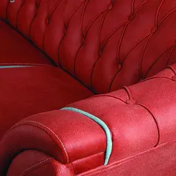 مبل راحتی 2 نفره چشمه نور کد MA-411/2-KH-RE - دکورشاپ فروشگاه آنلاین مبلمان خانگی