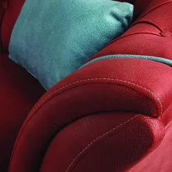 مبل راحتی 2 نفره چشمه نور کد MA-411/2-KH-RE - دکورشاپ فروشگاه آنلاین مبلمان خانگی