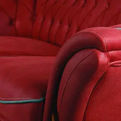 مبل راحتی 2 نفره چشمه نور کد MA-411/2-KH-RE - دکورشاپ فروشگاه آنلاین مبلمان خانگی