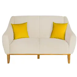 مبل راحتی دو نفره چشمه نور کد MA-407/2-KH-CR - دکورشاپ فروشگاه آنلاین مبلمان خانگی