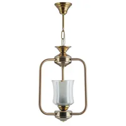 چراغ آویز تک شعله چشمه نور مدل H2620/1H-A آنتیک - دکورشاپ