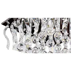 لوستر سقفی کریستالی چشمه نور کد A6638/50-50-S-C کروم (ریموت دار) - دکورشاپ فروشگاه آنلاین لوستر و لوازم دکوری