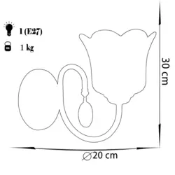 چراغ دیواری چشمه نور مدل A856/1W-O طلایی (کریستال دار) - دکورشاپ فروشگاه آنلاین لوستر و لوازم دکوری