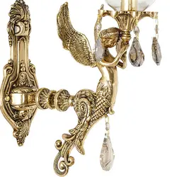 چراغ دیواری چشمه نور کد C2531/1W-B برنز - دکورشاپ فروشگاه آنلاین لوستر و لوازم دکوری