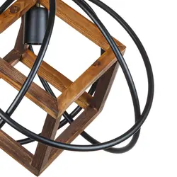 لوستر مدرن چشمه نور کد 2218/1BK-BR - دکورشاپ