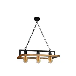 لوستر آویز سه شعله چشمه نور کد 2223/3 - دکورشاپ