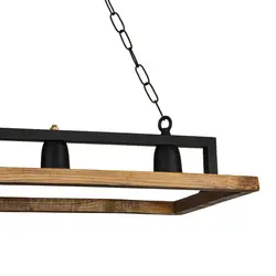 لوستر آویز سه شعله چشمه نور کد 2223/3 - دکورشاپ