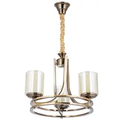لوستر 3 شعله چشمه نور کد N2667-3 - دکورشاپ