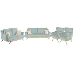 مبل راحتی 7 نفره چشمه نور کد MA-403/KH-BL - دکورشاپ فروشگاه آنلاین مبلمان