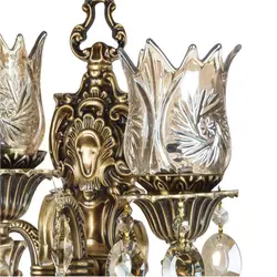 چراغ دیواری ۳ شعله چشمه نور مدل M3410/3W-A آنتیک - دکورشاپ فروشگاه آنلاین لوستر