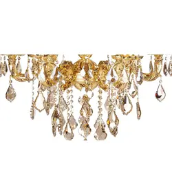 لوستر دایکاست آلومینیوم چشمه نور6 شعله کد S3525/6A آنتیک - دکورشاپ فروشگاه آنلاین لوستر و دکوری