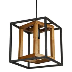 لوستر مدرن چشمه نور کد 2221/1BK-BR - دکورشاپ