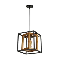 لوستر مدرن چشمه نور کد 2221/1BK-BR - دکورشاپ