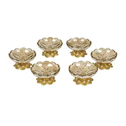 مجموعه ظروف هفت سین 6 پارچه چشمه نور مدل C2964/6-A زیتونی - دکورشاپ فروشگاه آنلاین محصولات دکوری